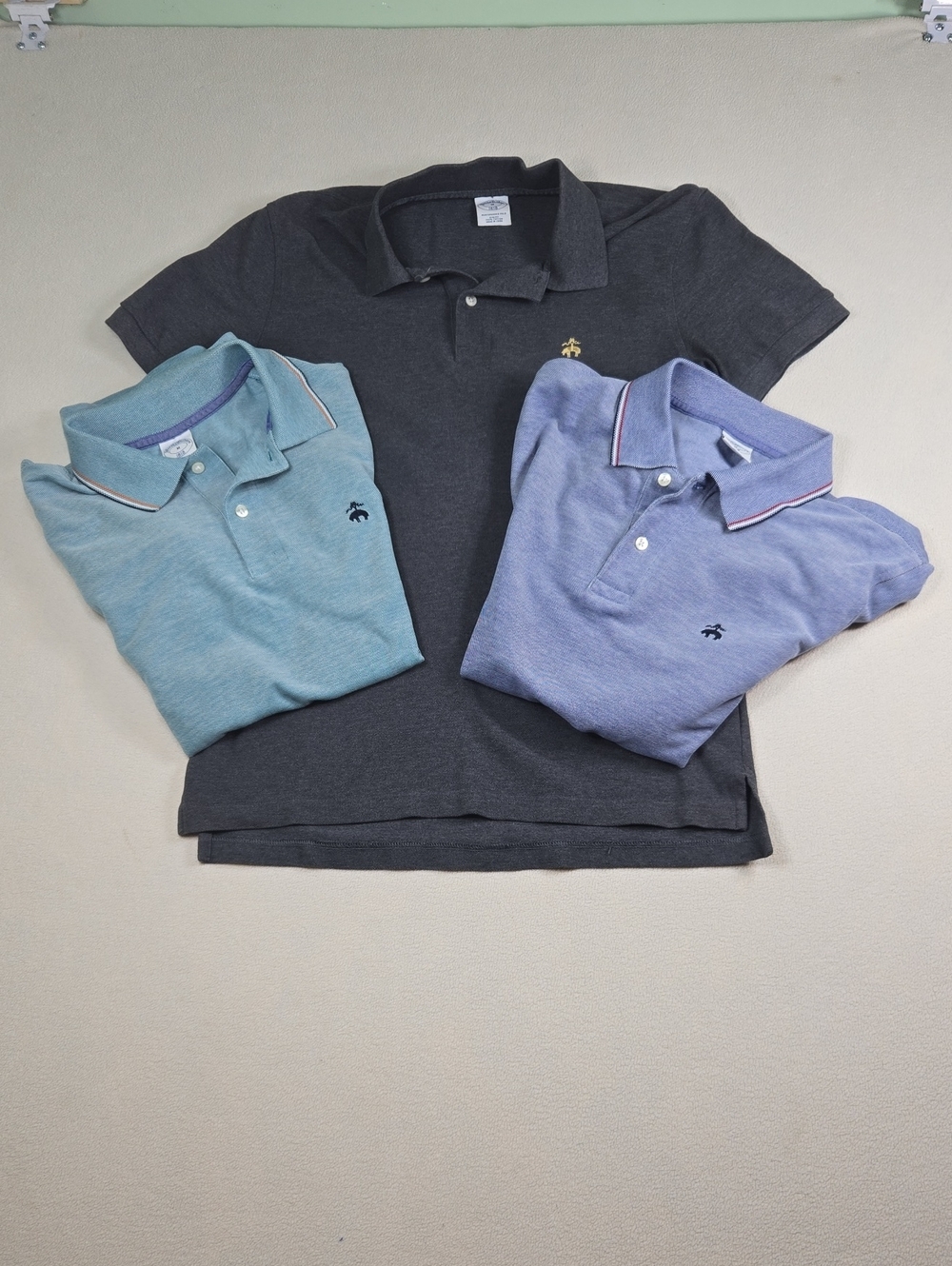 Brookbrothers Men's Polo Shirts with Embroidered Logo